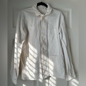 Uniqlo Men’s Oversized Chorecoat in Off-White, XS